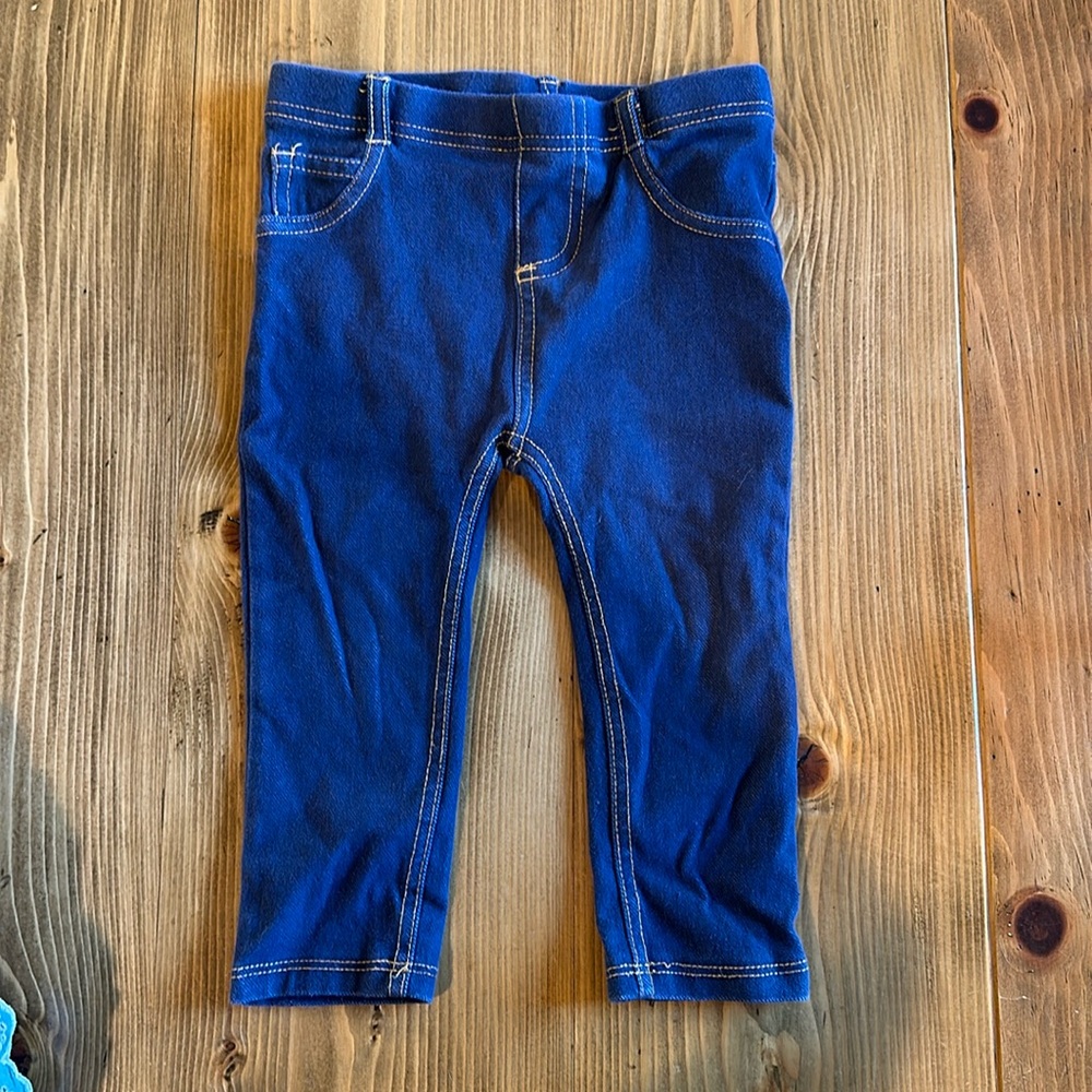 Dark wash girls jeans